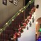 15 FT Artificial Christmas Garland, Pre-Lit 35 Count Mini String Lights